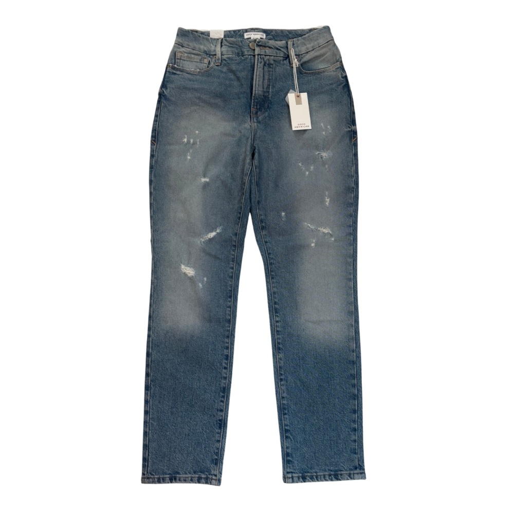 NWT Good American Good Classic Jeans 0/25 Indigo